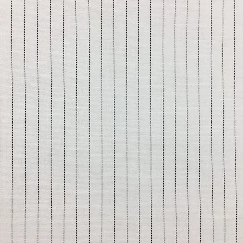 精纺细条纹面料图片
